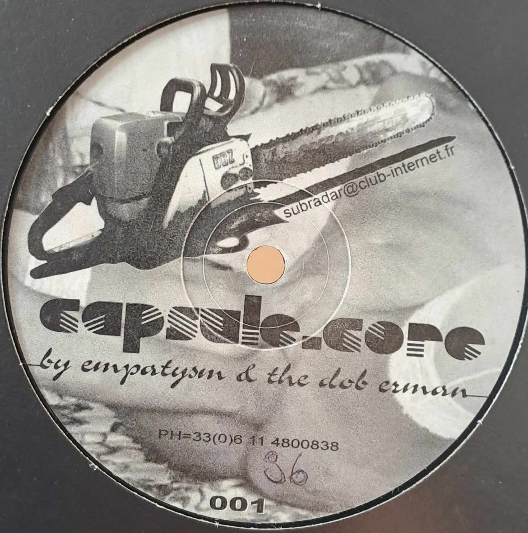 Capsule Core 01 - vinyle hardcore